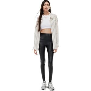 Wilfred Free Daria Pant High-waisted Vegan Leather leggings